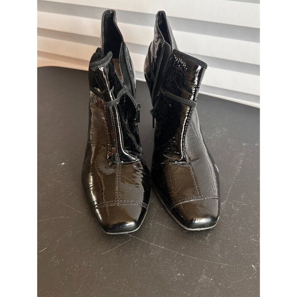 Giani Bini Black High Heel Booties Womens 8.5